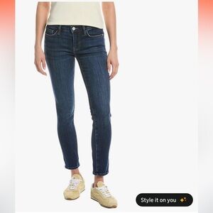 Frame Denim‎ Dark Blue Ankle Jeans